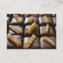 Search for chocolate candy business cards Brown
