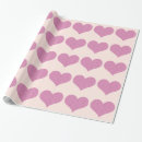 Search for hearts wrapping paper Pink