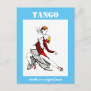 Recherche de tangos cartes postales Milonga