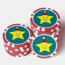 Recherche de étoile jetons poker Jaune