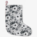 Recherche de fleurs sauvages chaussette de noël Aquarelle