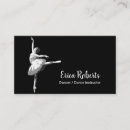 Recherche de instructeur de ballet cartes visite Élégant