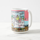 Search for meat mugs Illustration