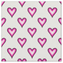 Search for pink heart fabric Girly