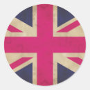 Recherche de conception graphique autocollants Rose