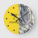 Search for time is money clocks Round