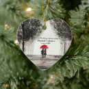 Search for 1st wedding anniversary ornaments One year