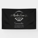 Search for bachelorette party banners Black and white