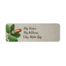 Search for oak leaf return address labels Acorn