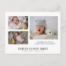 Search for baby boy announcement postcards Elegant