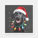 Search for black pug dog napkins Animal