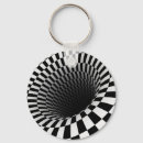 Search for black hole keychains Optical illusion