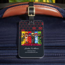 Search for girl superhero luggage tags Ladybug