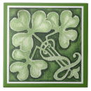 Search for irish celtic tiles Shamrocks