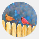 Search for cardinal painting stickers Bird