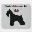 Search for mini mousepads Schnauzers