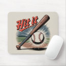 Recherche de baseball tapis souris Frapper