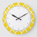 Recherche de jaune citron horloges Contemporain