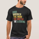 Search for barber mens tshirts Myth