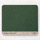 Recherche de cuir vert tapis souris Moderne