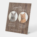 Search for wood wedding signs Signature drinks