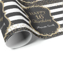 Recherche de sweet sixteen wrapping paper Joyeux anniversaire
