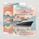 Search for boat party invitations Tropical