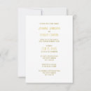 Search for glamorous wedding invitations Gold