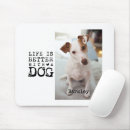 Search for dog mousepads Animal lover