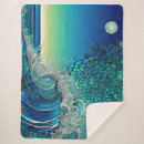 Recherche de surf couvertures plaids Bleu