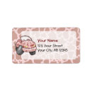 Search for cartoon cow return address labels Moo