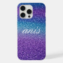 Search for blue purple glitter iphone cases Monogrammed