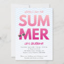 Search for end of school pool party invitations Summer