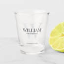 Search for groomsmen shot glasses Initial