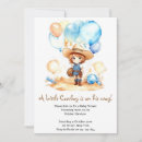 Recherche de desert baby shower invitations Un petit cowboy