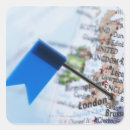 Search for map pin stickers Famous place