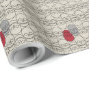 Search for creepy wrapping paper Bones