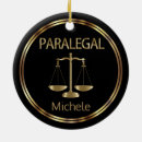 Search for paralegal ornaments Scales of justice