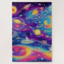 Recherche de cosmique puzzles Abstrait