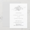 Search for mountain watercolor wedding invitations Nature