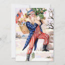 Search for uncle sam christmas cards Retro