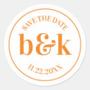 Search for save the date stickers Minimal
