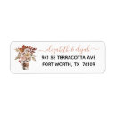 Search for fall return address labels weddings Autumn