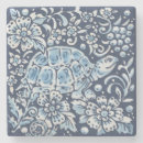 Recherche de delft dessous de verres Bleu et blanc