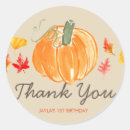 Search for 1st birthday pumpkin stickers Party