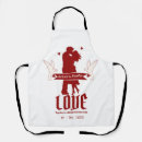 Search for wedding day aprons Couple