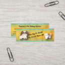 Recherche de pet services cartes visite Chat