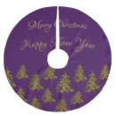 Search for purple and gold tree skirts Golden