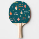 Recherche de arbre noël raquettes ping pong Illustration