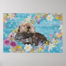 Recherche de loutre mignonne posters Pour enfants